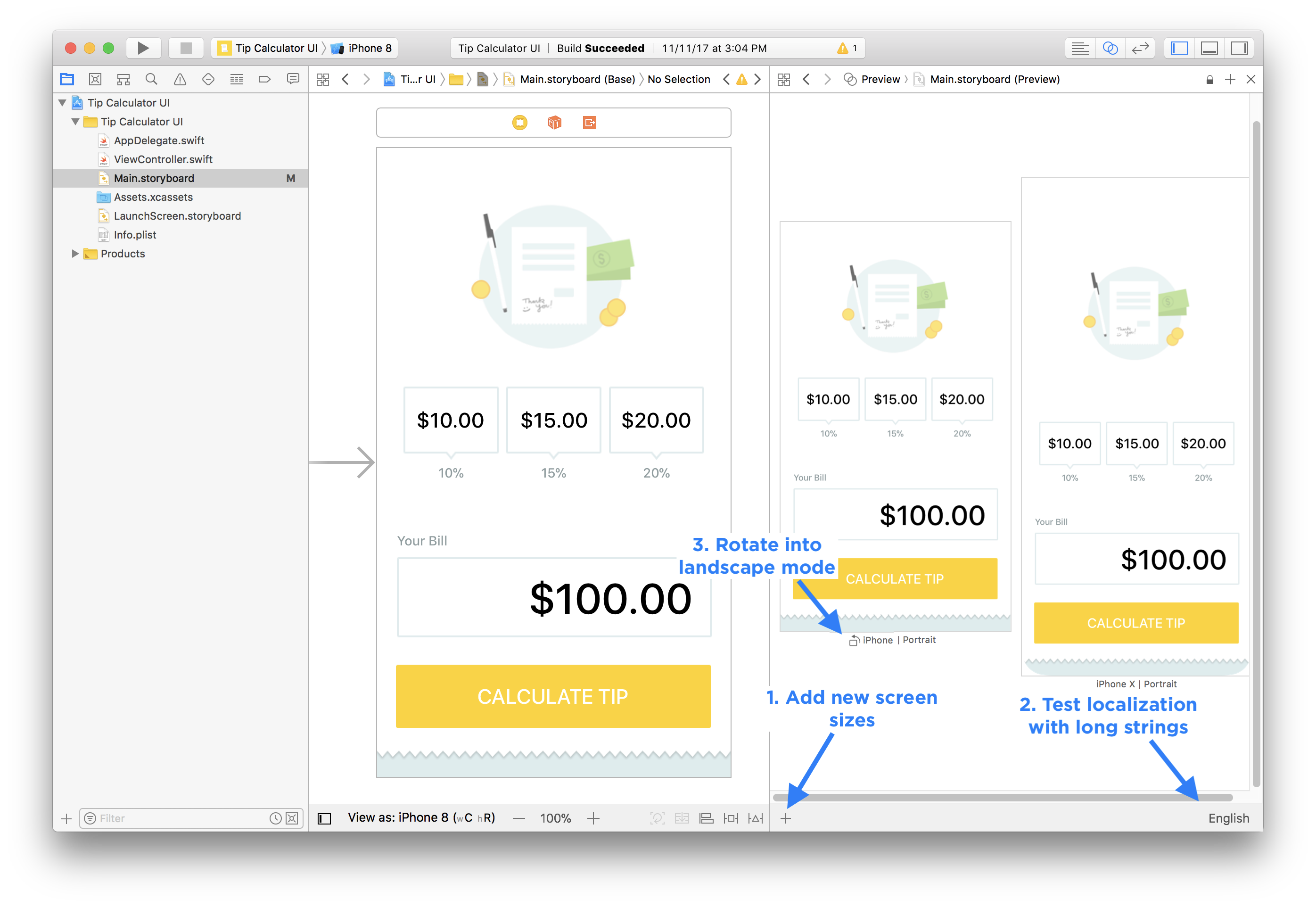 ios - What should image sizes be at @1x, @2x and @3x in Xcode