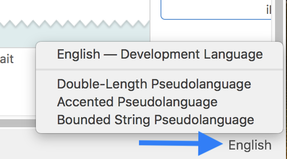 Test localization with longer text in Xcode Preview