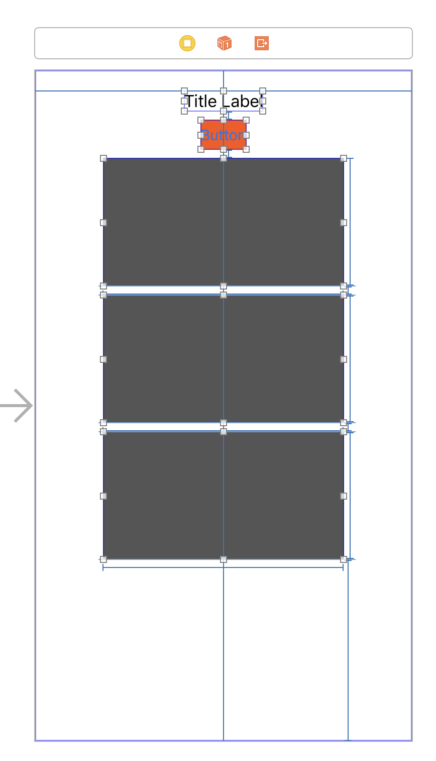 Complete iPhone 8 Layout Constraints