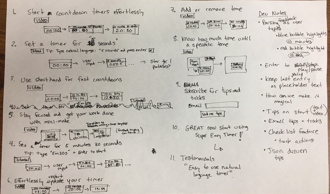 More Storyboard Details for the User Onboarding Process