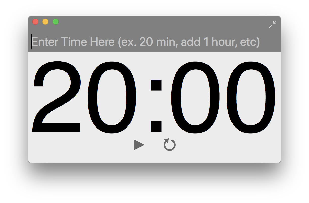 Super Easy Timer beta