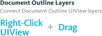 Add constraints between Document Outline Layers